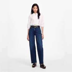 Madewell Women's high waisted wide leg Jeans